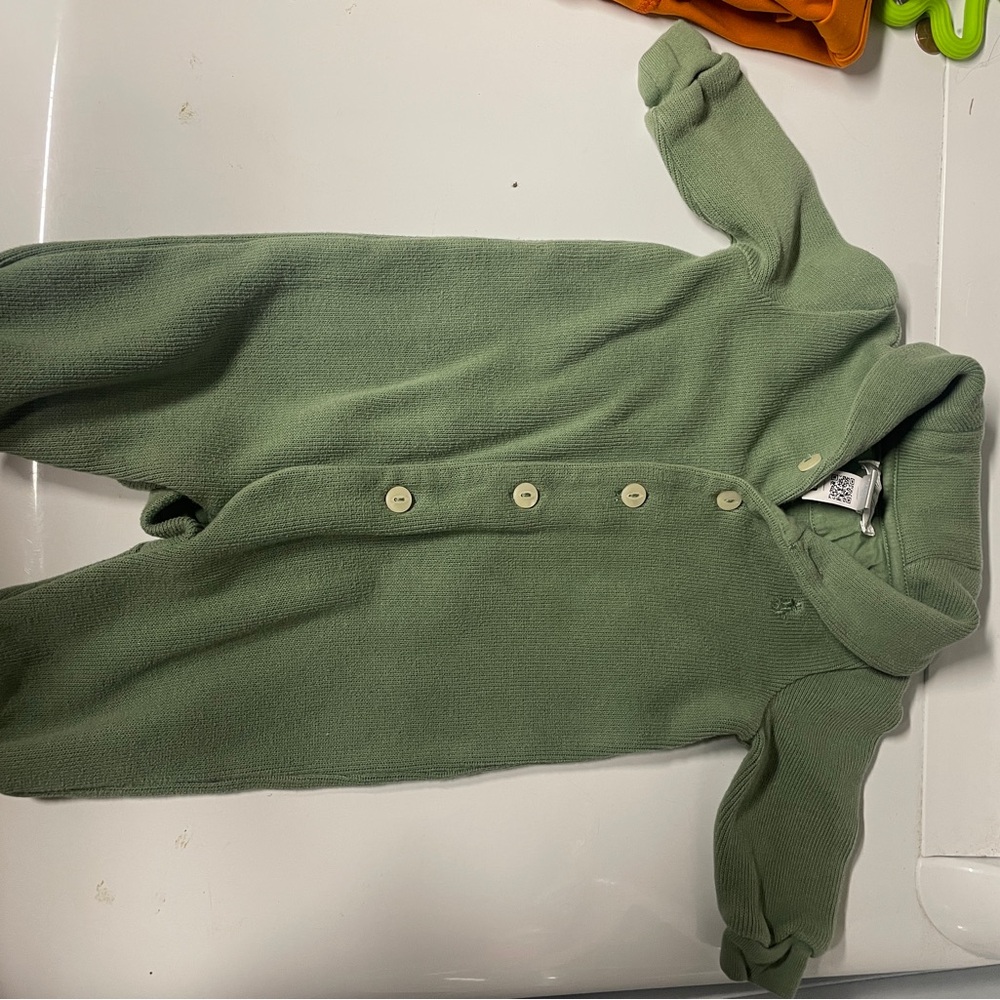 Ralph lauren baby Fleece Shawl-Collar Coverall size 3 months